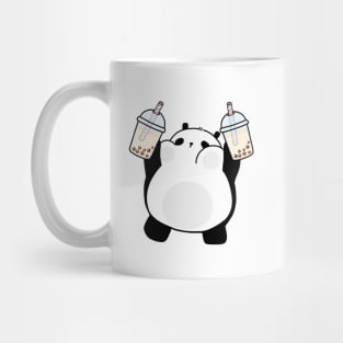 Chubby Little Panda Loves Boba! Mug